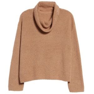 BP cowl neck thermal sweater